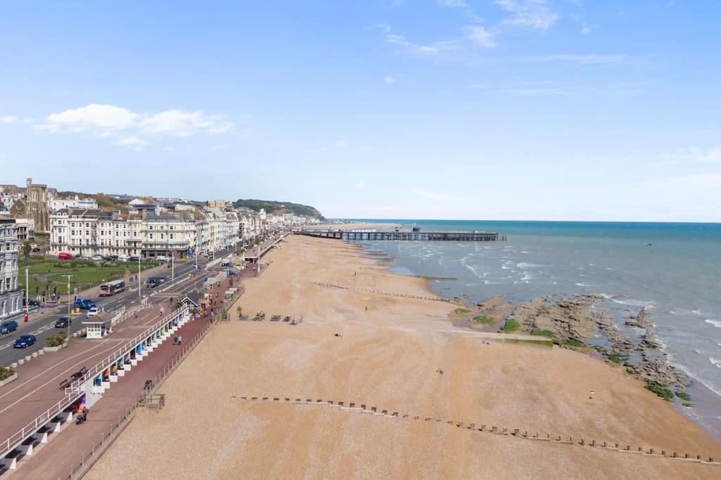 Luxurious Victorian, A Few Minutes From The Beach - Sleeps 2 Adults And Up To 3 Children Apartment St Leonards-on-Sea Exterior foto
